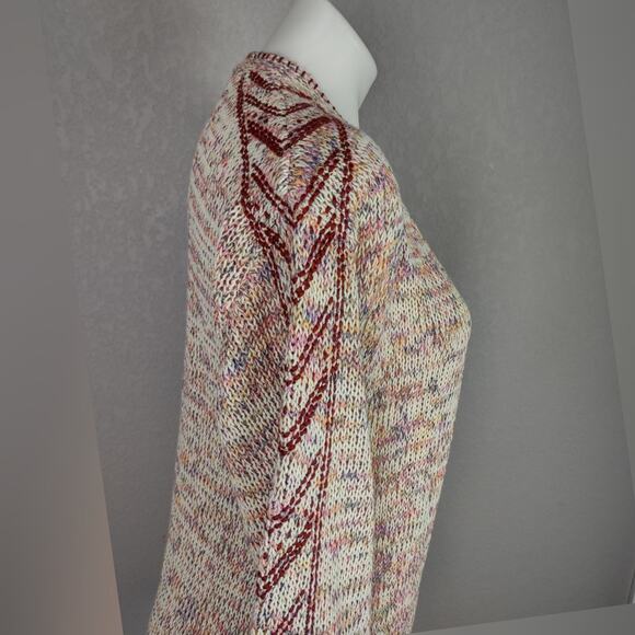 Soft Surroundings Ochoa Cotton Blend Open Front Cardigan Bohemian Beige Size S - Picture 11 of 14